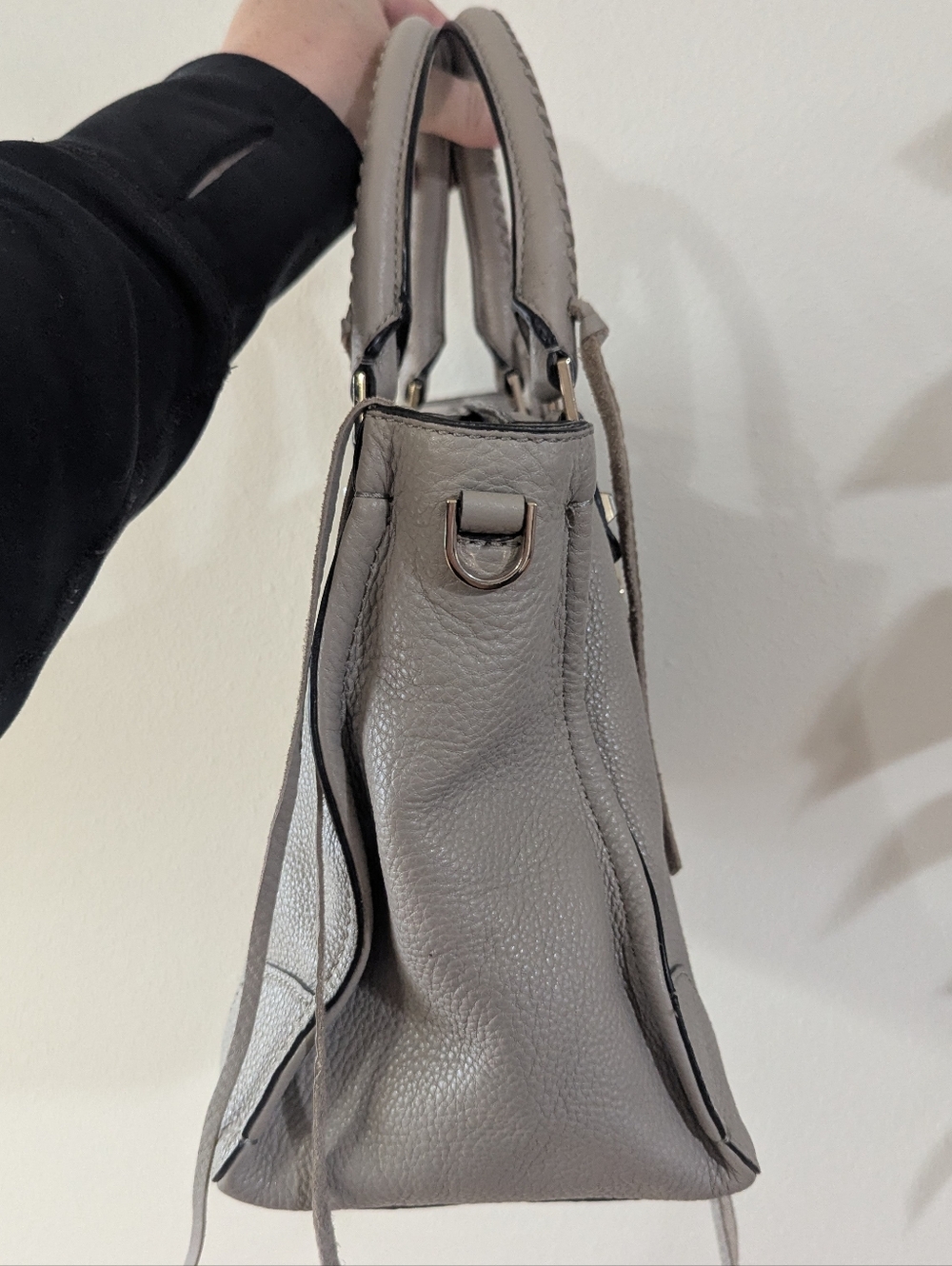 Rebecca Minkoff Taupe Handbag - Picture 4 of 13